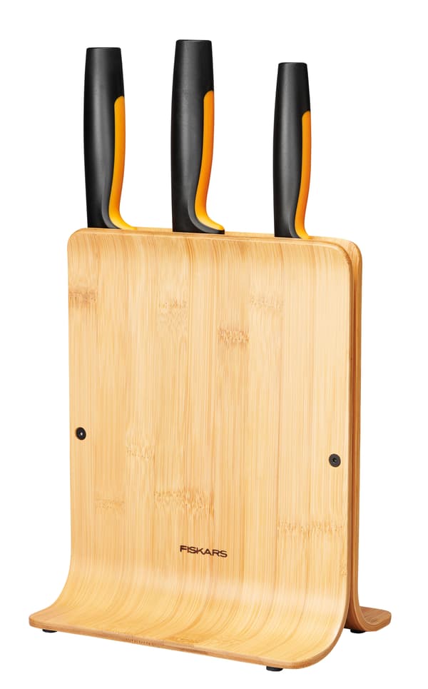 Fiskars Functional Form knivblock, bambu