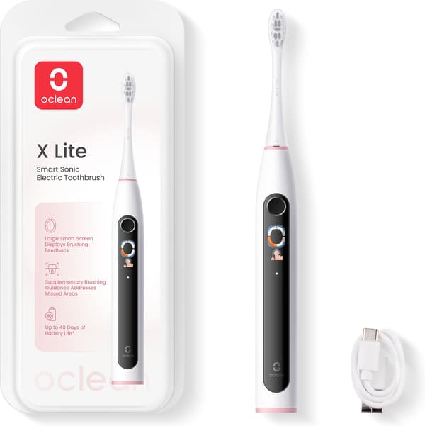 Oclean X Lite Smart Sonic tandborste, grå