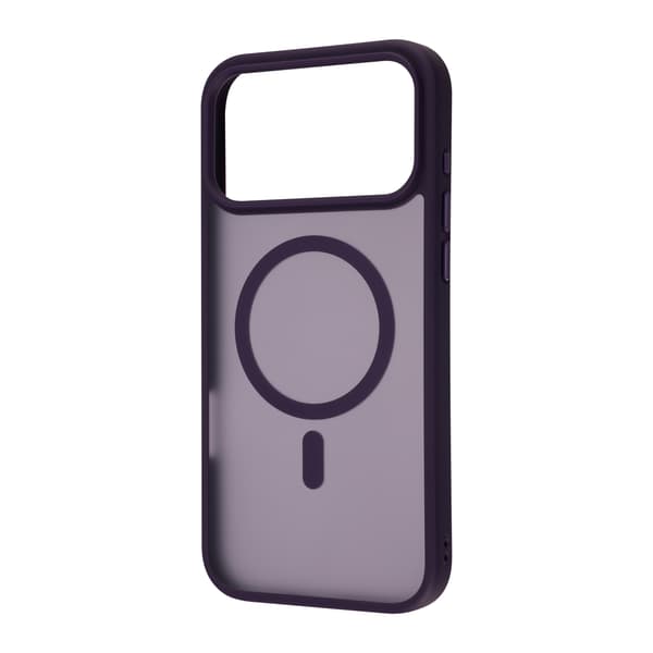 FoneKit MagSafe-kompatibelt Soft Touch skyddsfodral, iPhone 17 Pro Max, lila