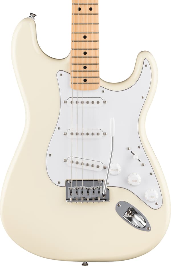 Fender Standard Stratocaster elgitarr, Olympic White
