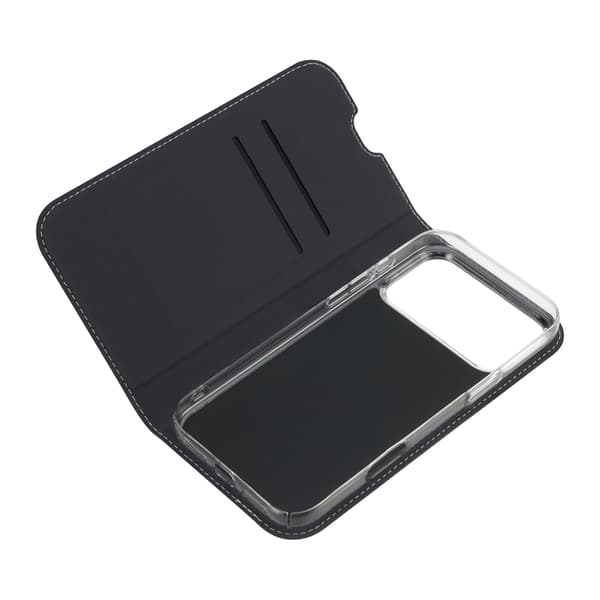 FoneKit BookCase skyddsfodral, iPhone 17 Pro Max, ljusrosa