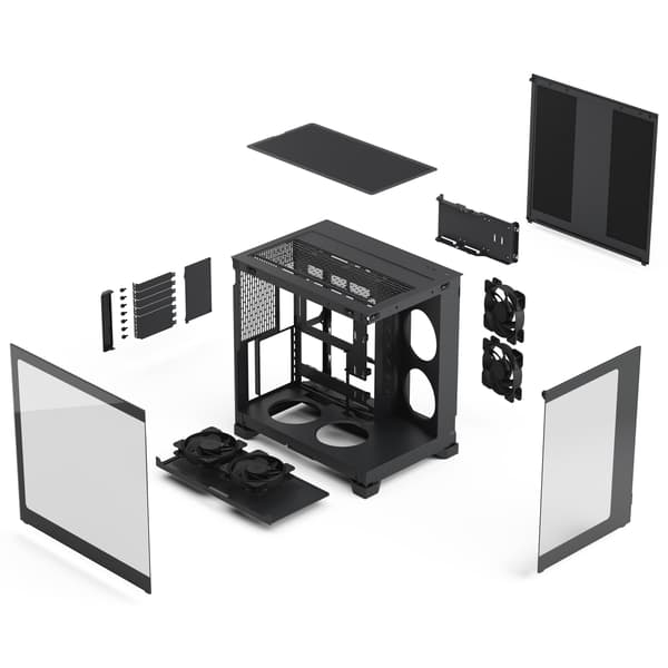 Fractal Design Pop 2 Vision ATX-chassi, svart