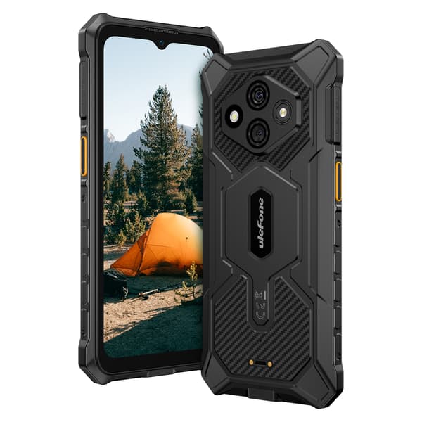 Ulefone Rugking 3 Pro telefon, 128/8 GB, svart