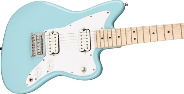 Squier Mini Jazzmaster HH -elgitarr, Daphne Blue