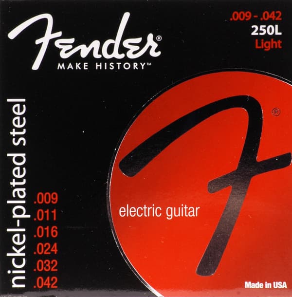 Fender Super 250L .009-.042 elgitarrsträngar
