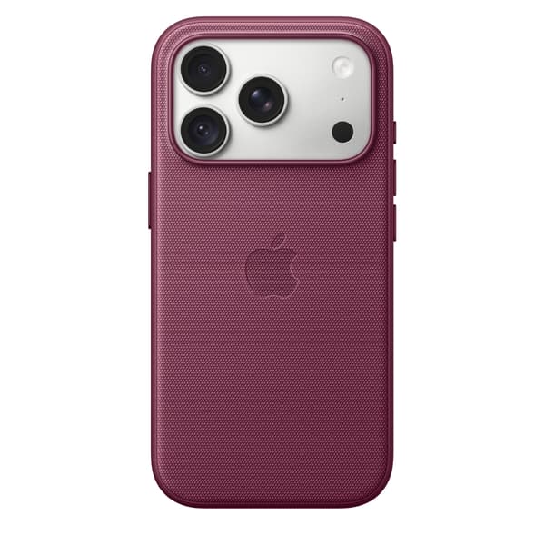 Apple iPhone 18 Pro TechWoven-skal med MagSafe, mullbärsröd