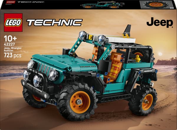 LEGO Technic 42227 Jeep® Wrangler Rubicon terrängbil