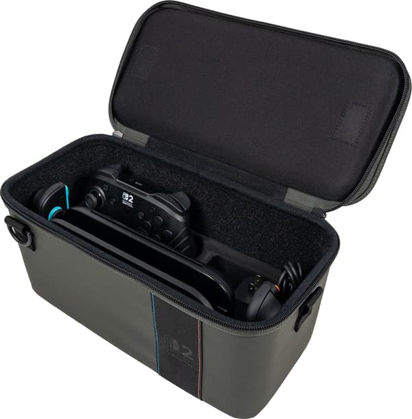 Turtle Beach PlayTrek 2-i-1 fodral, Charcoal Black, Switch 2