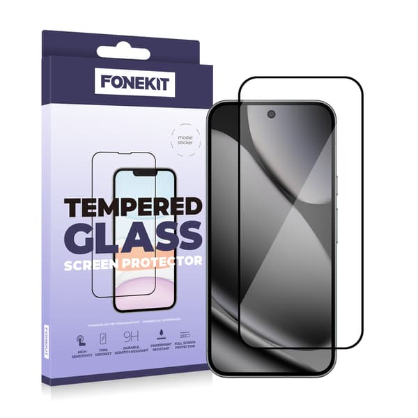 FoneKit Full Cover skyddsglas, Google Pixel 10 Pro XL