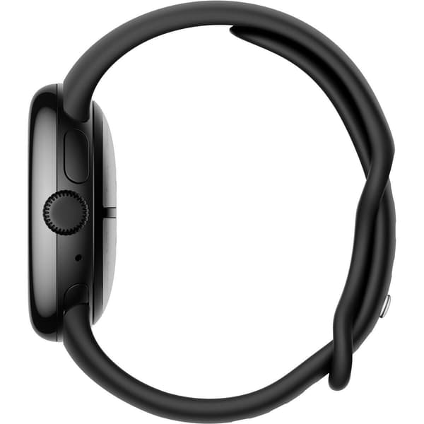 Google Pixel Watch 3 LTE -smartklocka, 41 mm, Obsidian / Matt svart