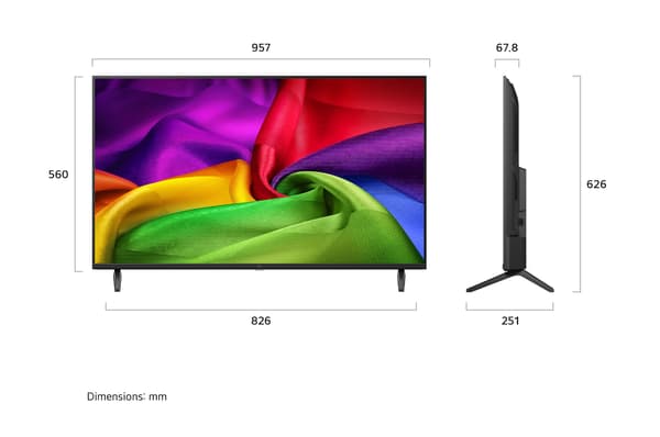 LG 43" NU80 – 4K LED-TV