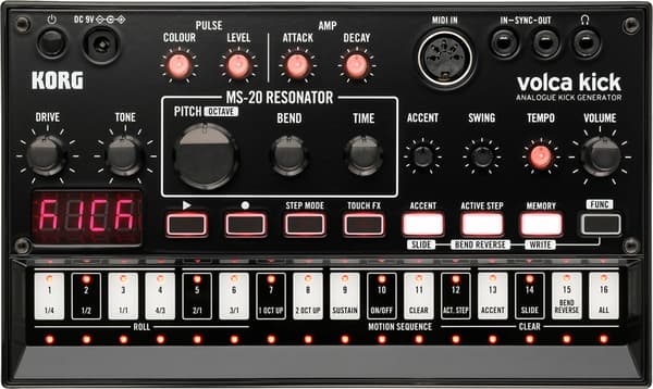 Korg Volca Kick analog synthesizer