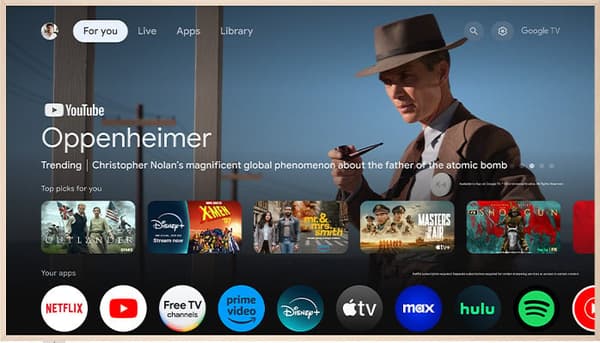 TCL 65" NXTVISION 4K QLED Google TV