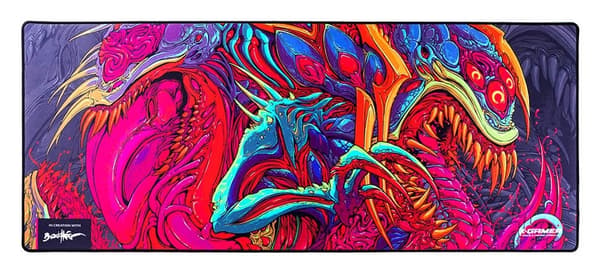 X-GAMER musmatta 110 x 45 cm, Hyper Beast