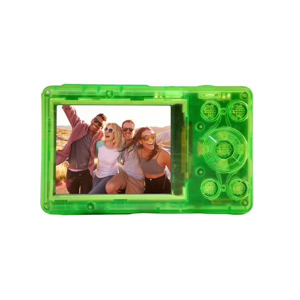 Rollei Compactline Pocket Transparent digitalkamera, grön