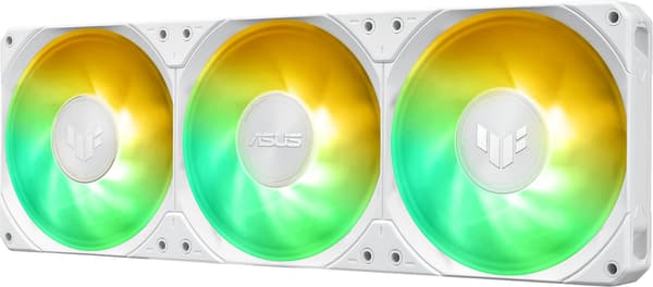 ASUS TUF GAMING LC III 360 ARGB LCD vätskekylningssystem, vit