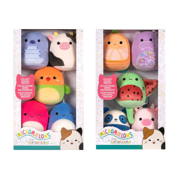 Squishmallows Micromallows figursats, 5 st