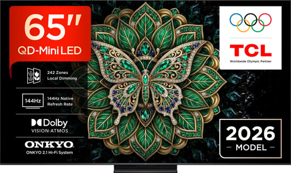 TCL 65" C6K Pro  – 4K QD Mini-LED Google TV