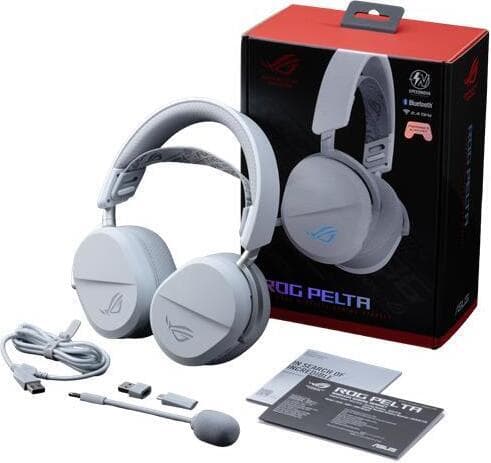 Asus ROG Pelta gaming-headset, vit