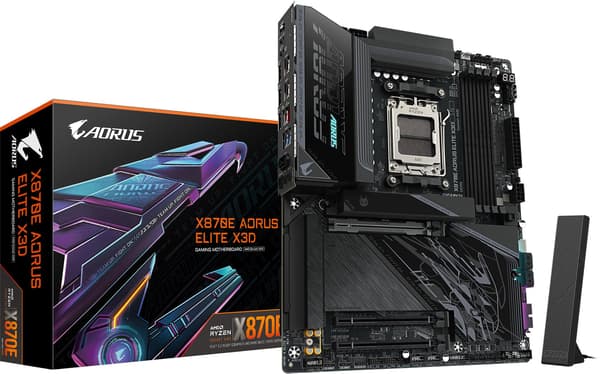 Gigabyte X870E AORUS ELITE X3D ATX-moderkort