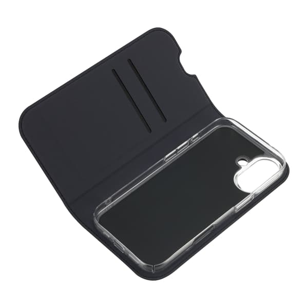 FoneKit BookCase skyddsfodral, iPhone 17, svart