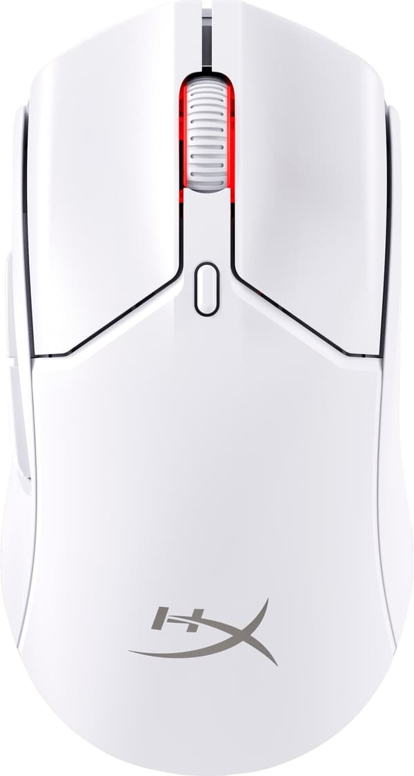 HyperX Pulsefire Haste 2 Mini Trådlös Gamingmus, vit