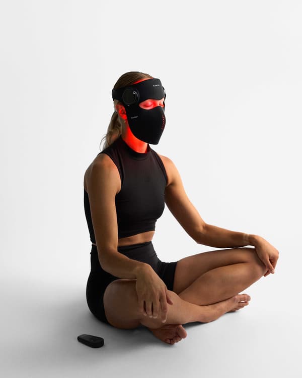 Flowlife Flowlight LED-mask Pro Two Waves rödljusmask