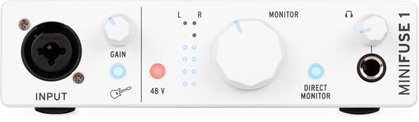 Arturia Minifuse 1 -ljudkort USB-C, vit