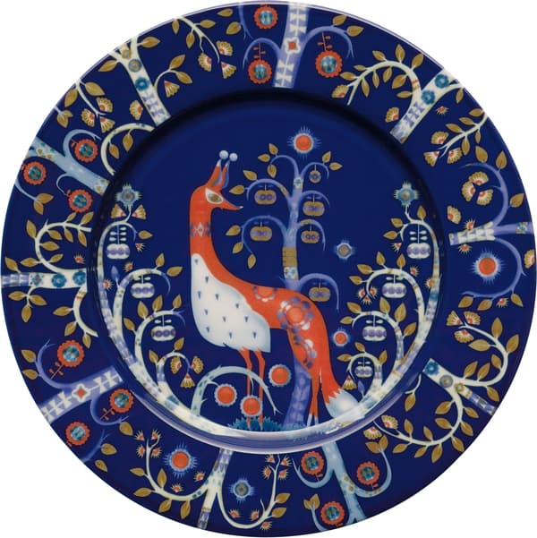Iittala Taika tallrik, blå, 22 cm