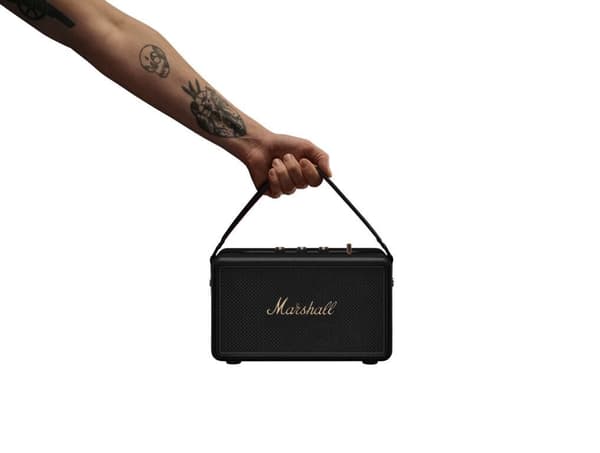 Marshall Kilburn III Bluetooth-högtalare, svart/mässing