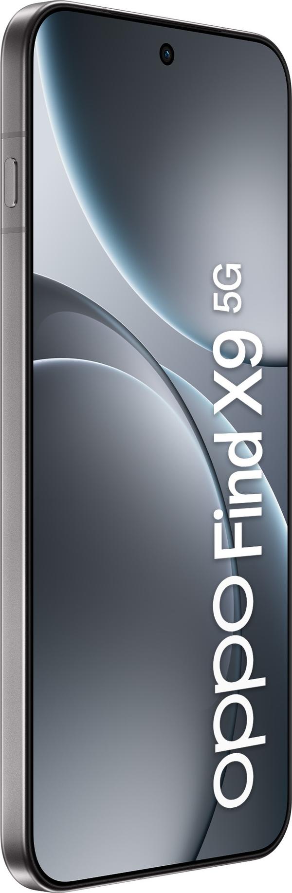 OPPO Find X9 5G-telefon, 512/12 GB, Titaniumgrå