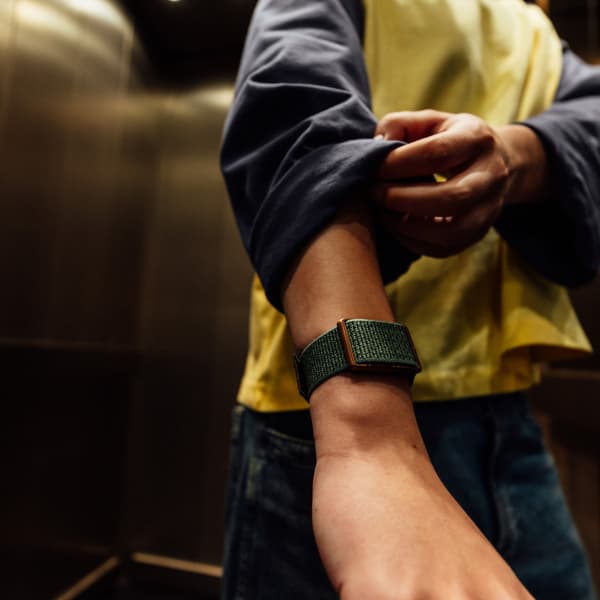 Polar Loop armband, S-L, grön