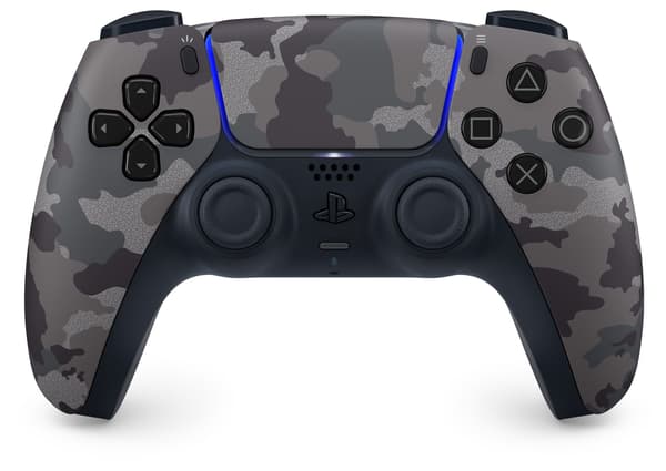 Sony DualSense spelkontroll, Grey Camo, PS5