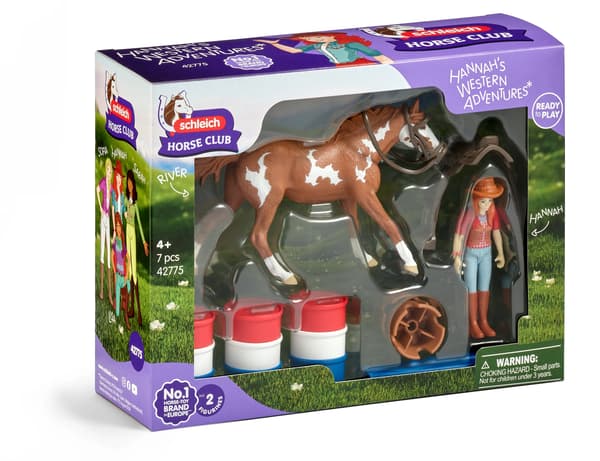 Schleich Hannahs westernäventyr ridfigur
