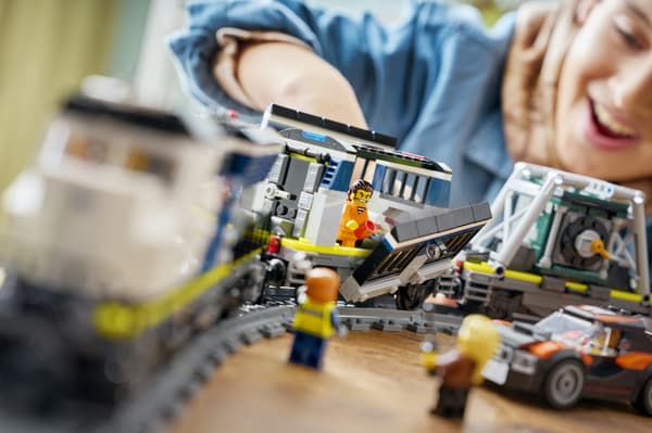 LEGO City 60508 Tågrån i polisstaden
