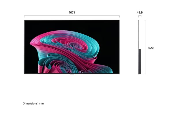 LG 48" OLED evo C6 – 4K TV (C65)