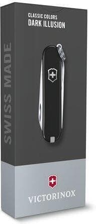 Victorinox Classic SD Dark Illusion-multiværktøj, sort
