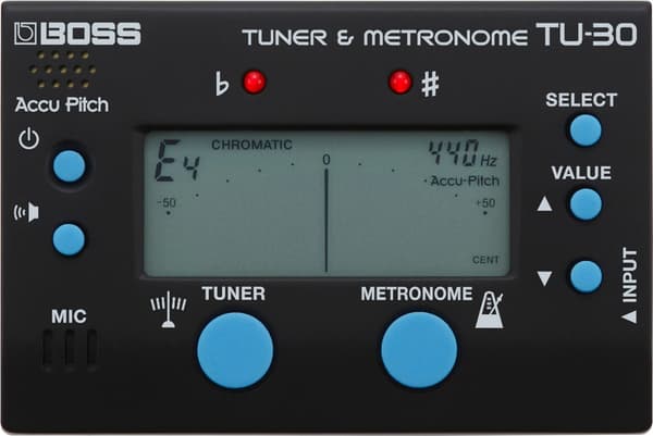 Boss TU-30 stämapparat/metronom