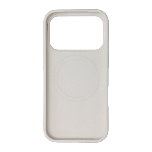 FoneKit MagSafe Liquid Silicone fodral, iPhone 18 Pro / 17 Pro, vit