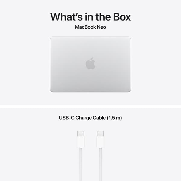 Apple MacBook Neo 13" A18 Pro 8 GB, 256 GB bärbar dator, silver
