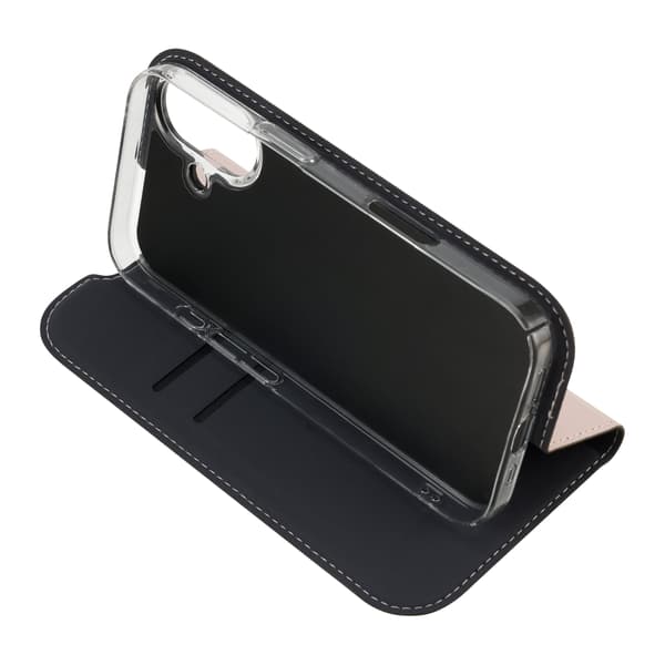 FoneKit BookCase skyddsfodral, iPhone 17, ljusrosa