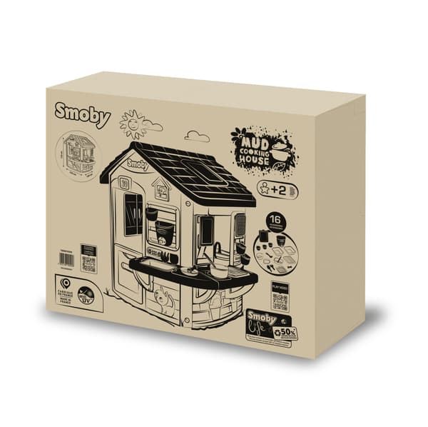 Smoby Life Lermatlagnings lekstuga