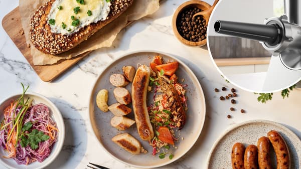 Bosch Serie 8 MFWS835M köttkvarn, stål