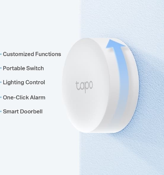 TP-LINK Tapo S200B Smart Button -knappkontroll