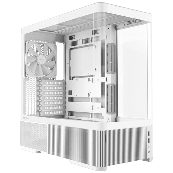 Antec C6 Curve Air Mid-Tower ATX-chassi, vit