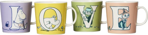 Arabia Moomin ABC-mugg O, 0,4 l