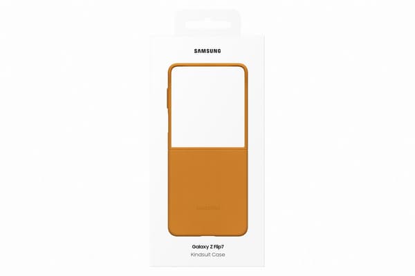 Samsung Z Flip7 Kindsuit Case Camel skyddsfodral