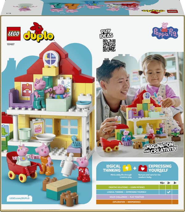 LEGO DUPLO Peppa Pig 10467 Grisarnas hus