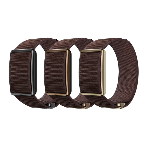 Polar Loop armband, S-L, brun