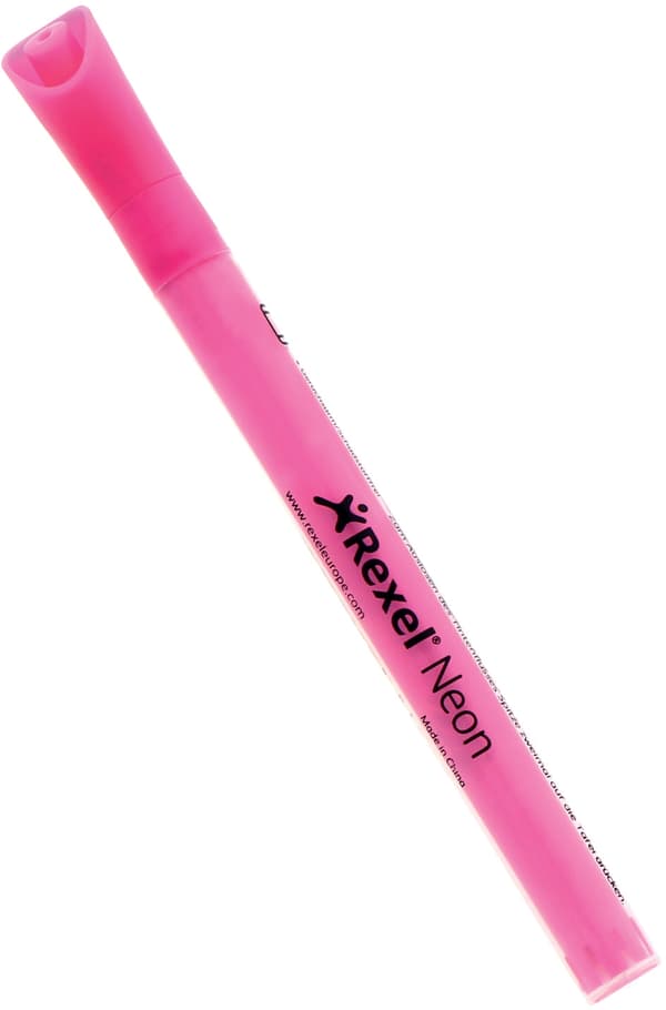 Nobo Neon whiteboardpennor, 4 stycken